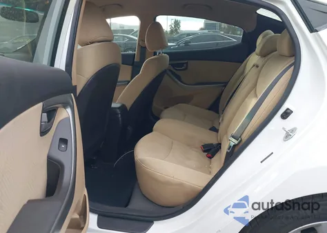 2012 Hyundai Elantra Gls from USA, damaged, VIN 5NPDH4AE0CH124756